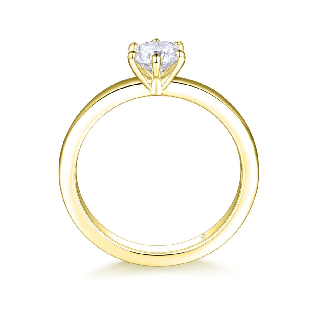 Angelica – Förlovningsring i 18k Gulguld med diamant