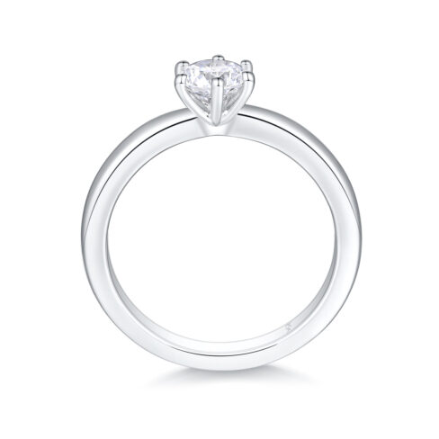Celine – Förlovningsring i 18k Vitguld med diamant - Bild 2