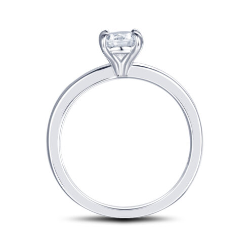 Silina – Förlovningsring i 18k Vitguld med diamant - Bild 2
