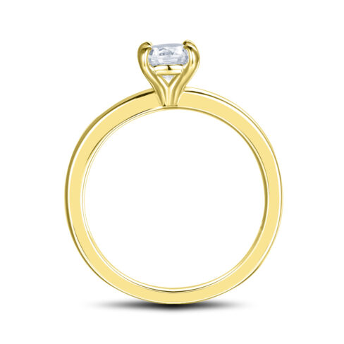Silina – Förlovningsring i 18k Gulguld med diamant - Bild 2