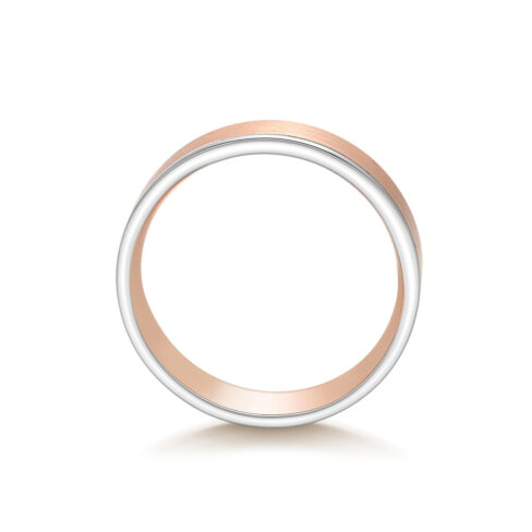 Adam – Flerfärgade ringar i 9k Roséguld - Bild 2