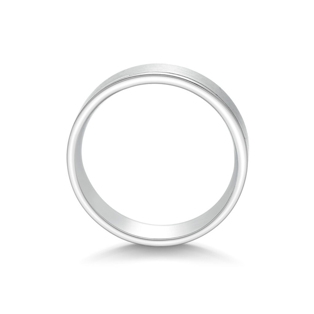 Adam – Flerfärgad Ring i 18k Vitguld