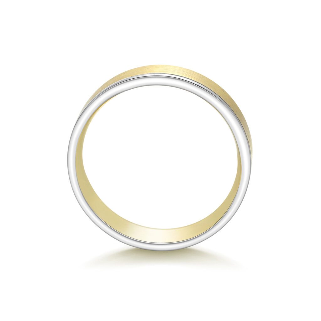 Adam – Flerfärgad Ring i 9k Gulguld