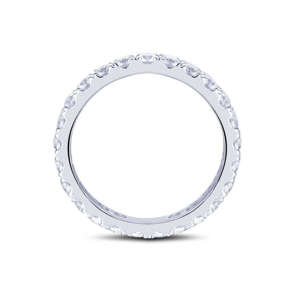 Alicia Luxe 1.25 carat – Elegant Helallians i 18k Vitguld med diamanter