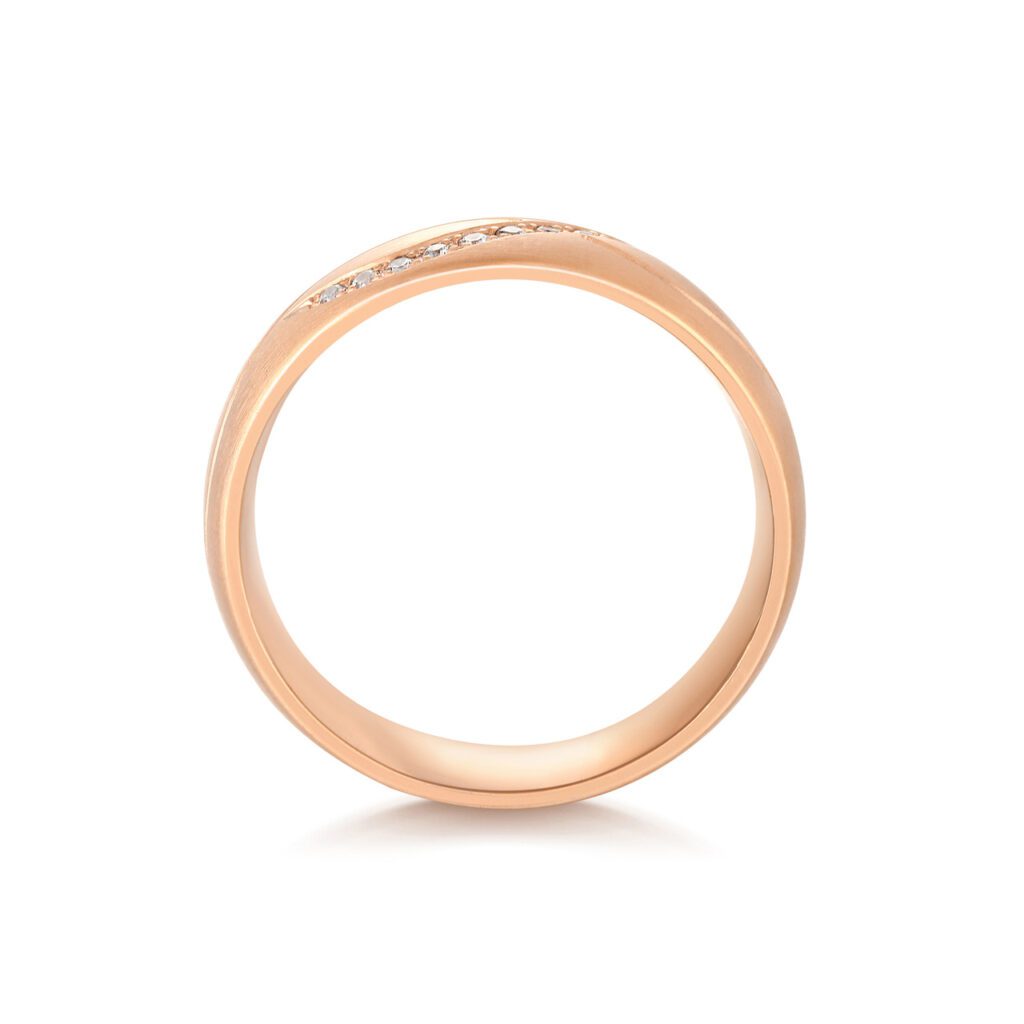 Anika – Unik ring i 18k Roséguld