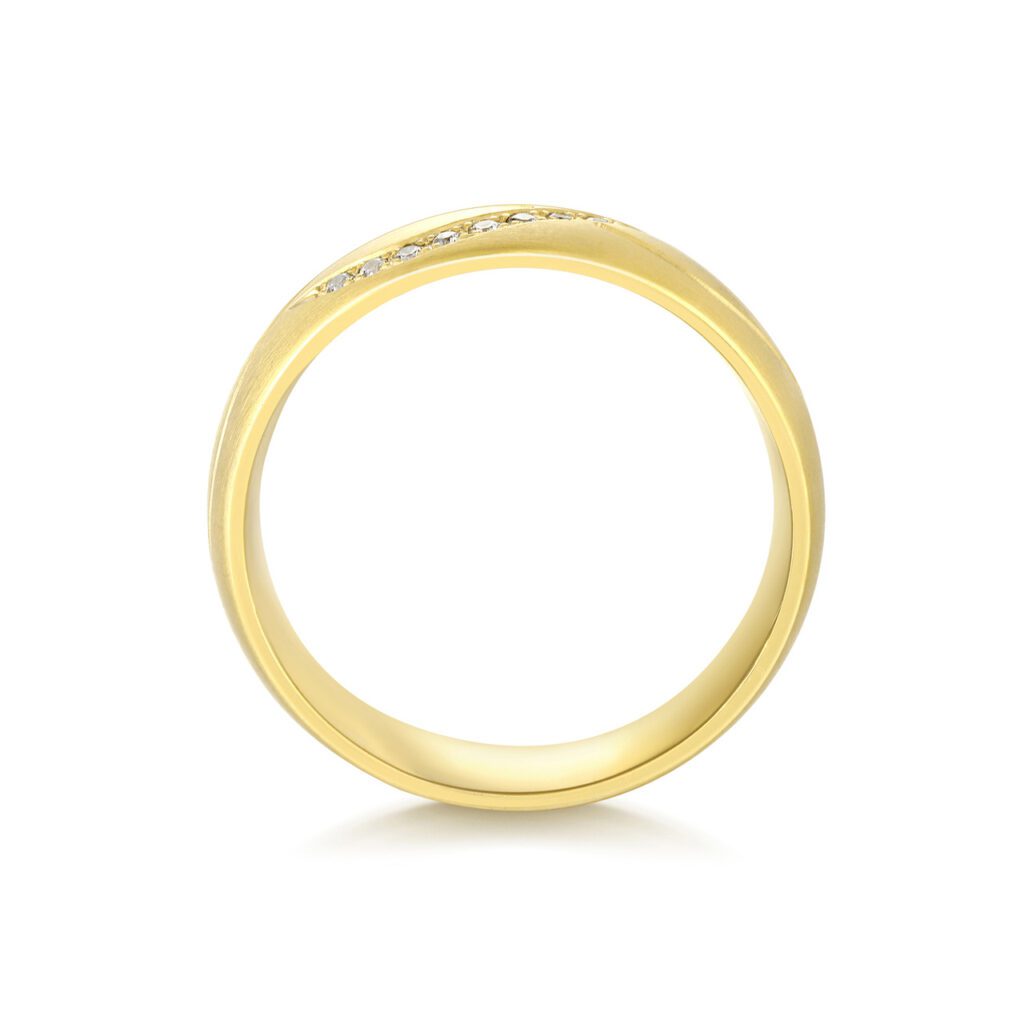 Anika – Slät ring i 9k Gulguld