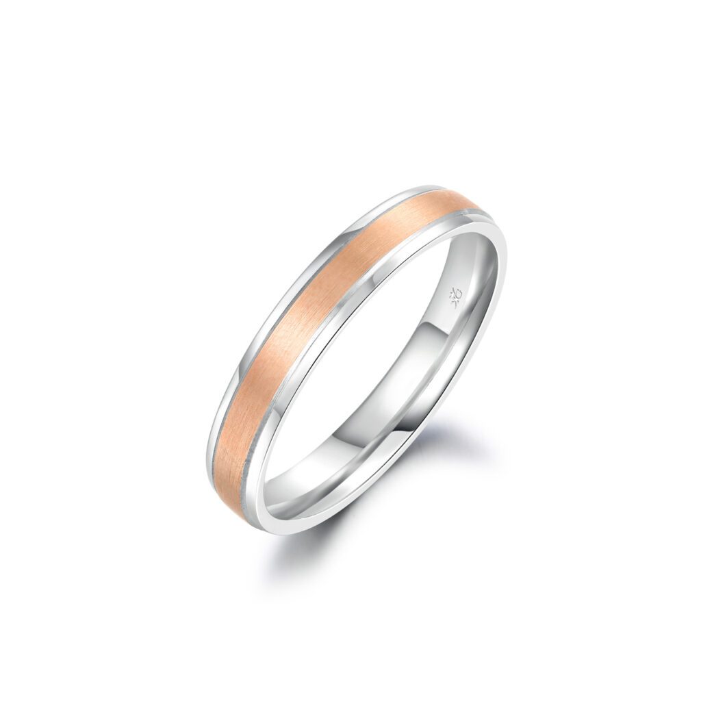 Arnold – Flerfärgad Ring i 9k Roséguld