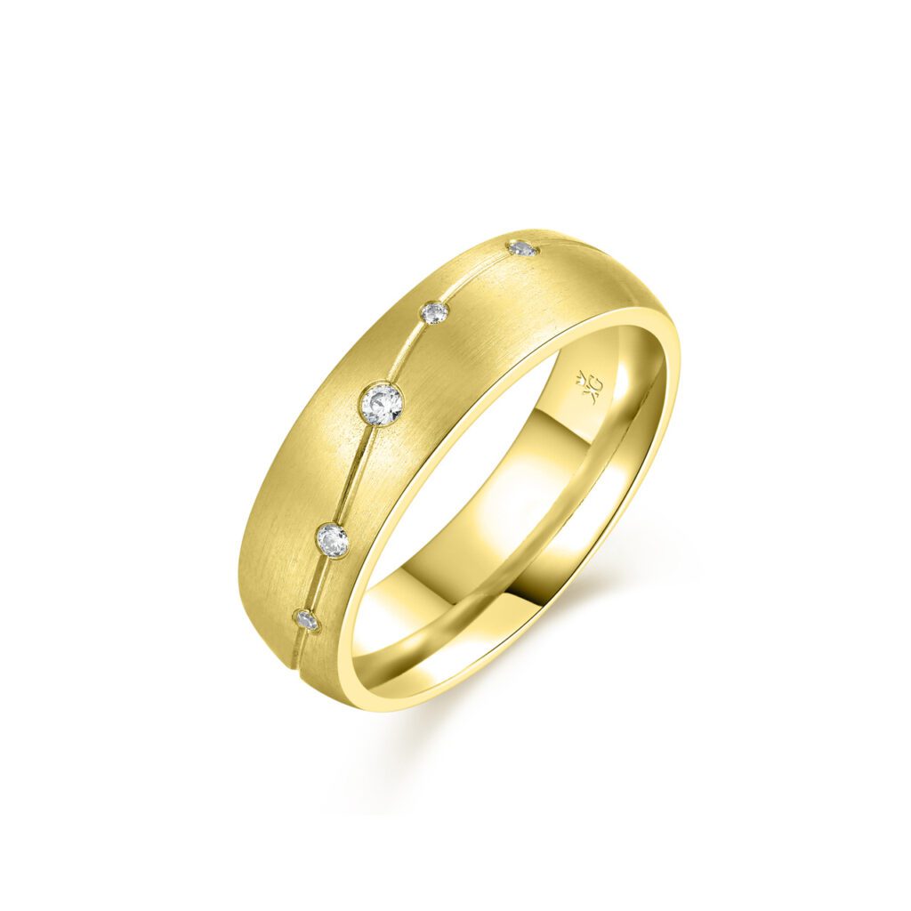 Brooke – Slät ring i 18k Gulguld