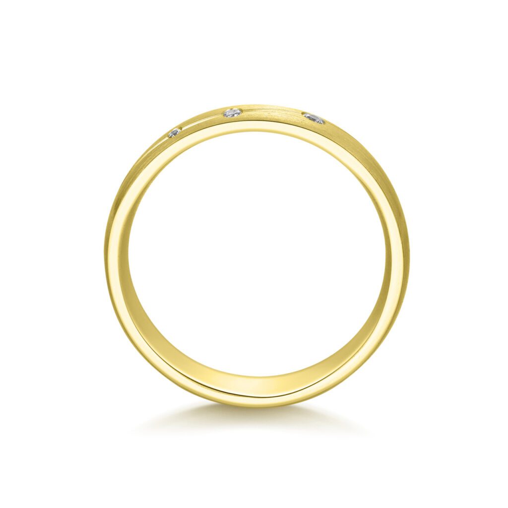 Brooke – Slät ring i 18k Gulguld