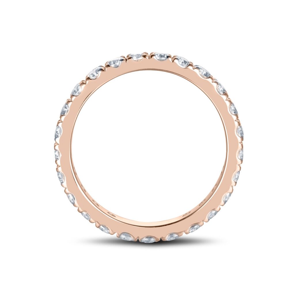 Eden 1.1 carat – Elegant Helallians i 18k Roséguld med diamanter