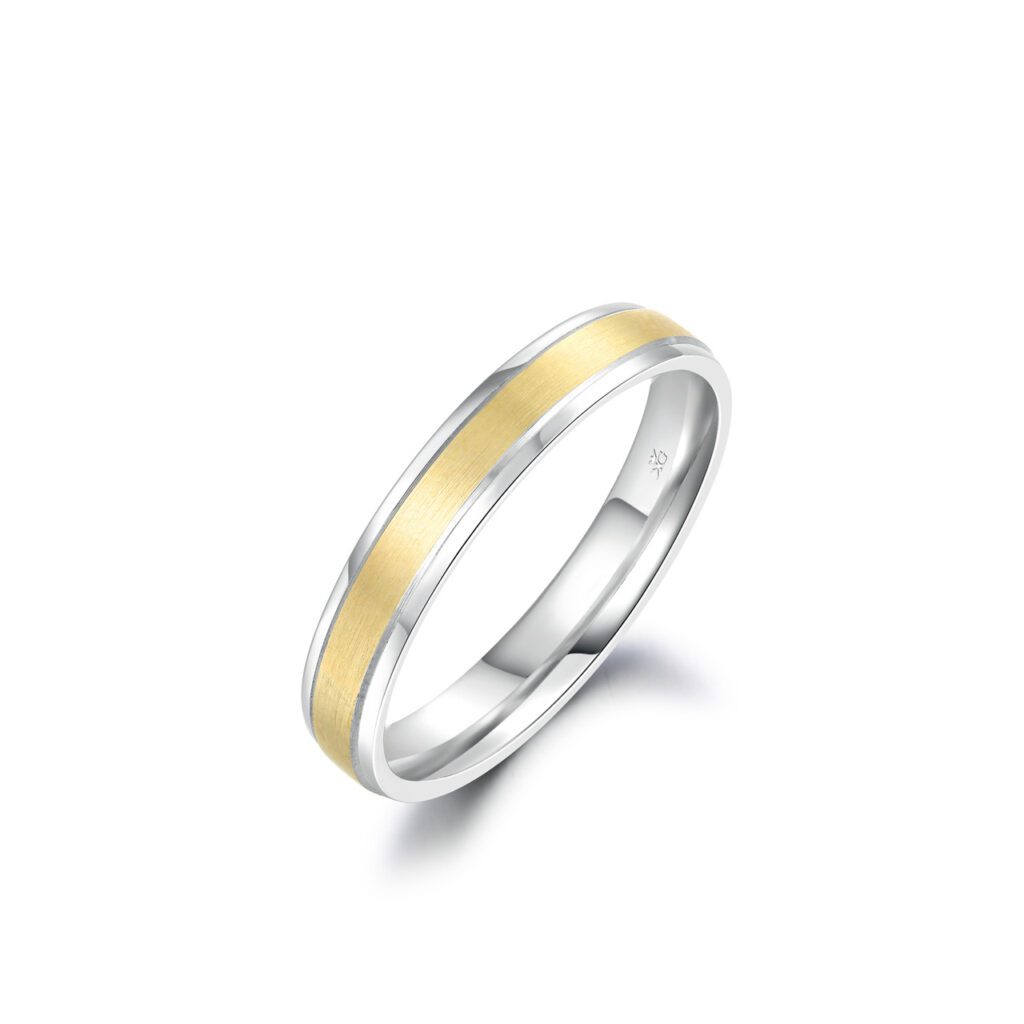 Einar – Flerfärgad Ring i 9k Gulguld