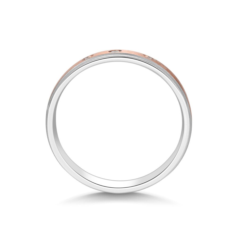 Ember – Flerfärgade ringar i 18k Roséguld