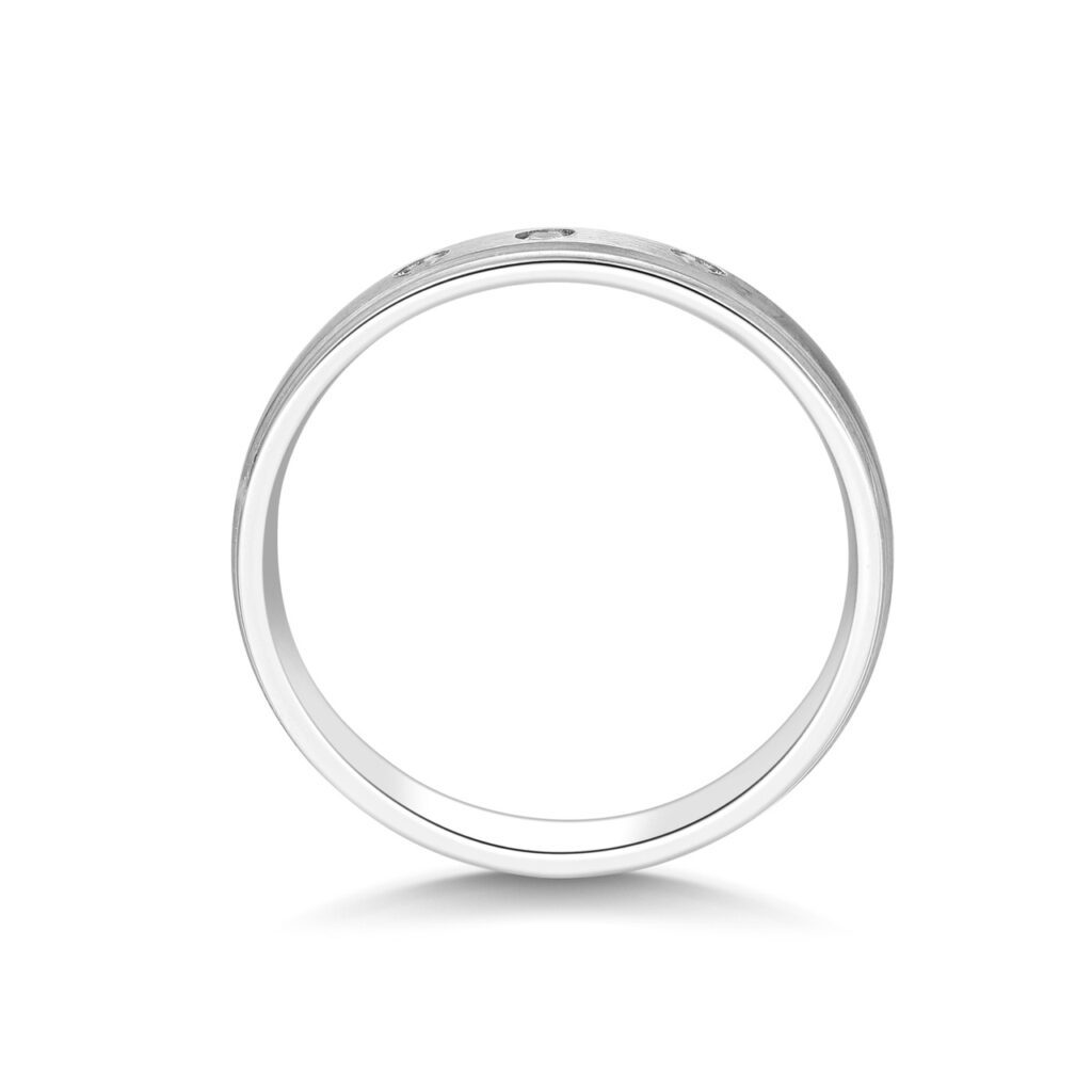 Ember – Flerfärgade ringar i 14k Vitguld