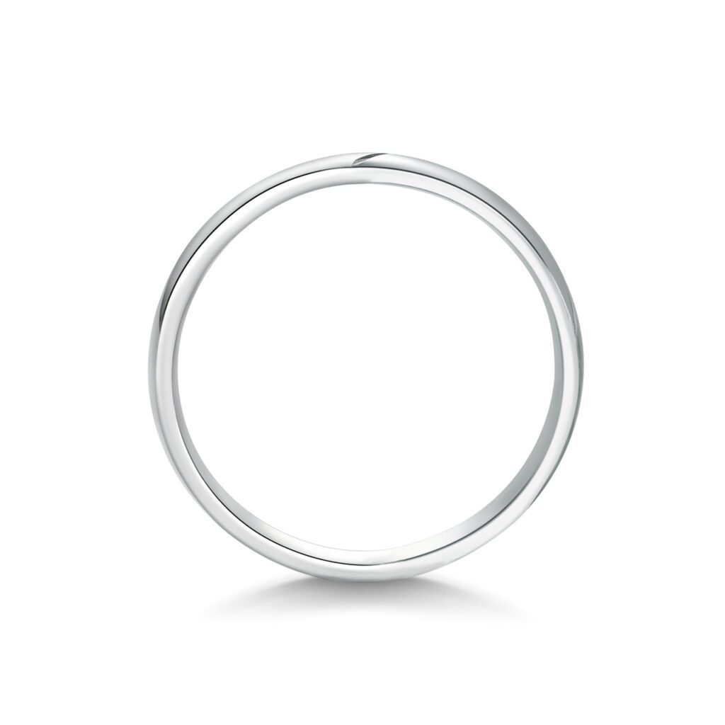 Eugene – Flerfärgade ringar i 9k Vitguld