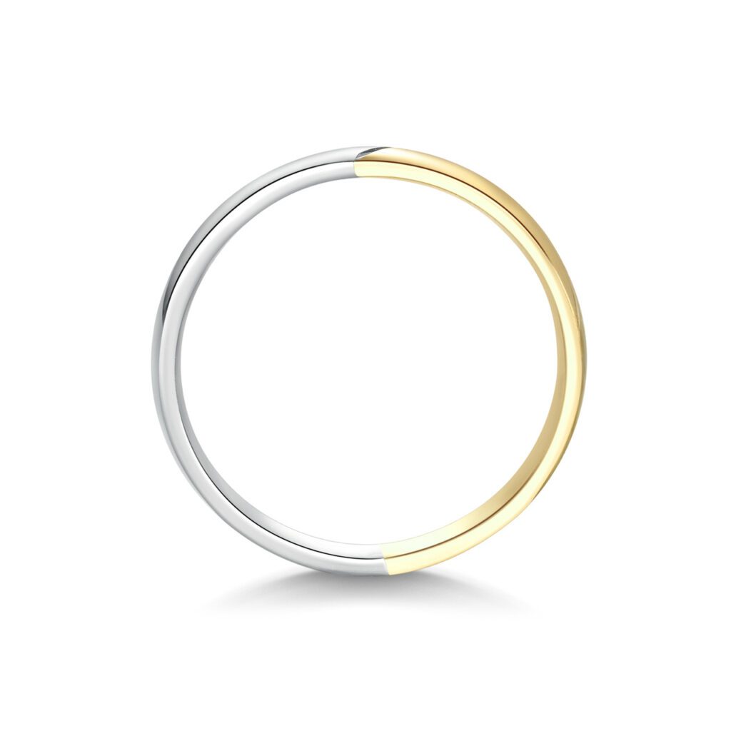 Eugene – Flerfärgade ringar i 9k Gulguld