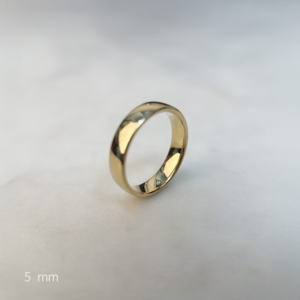 Jacob 7 mm – Slät ring i 18k Gulguld