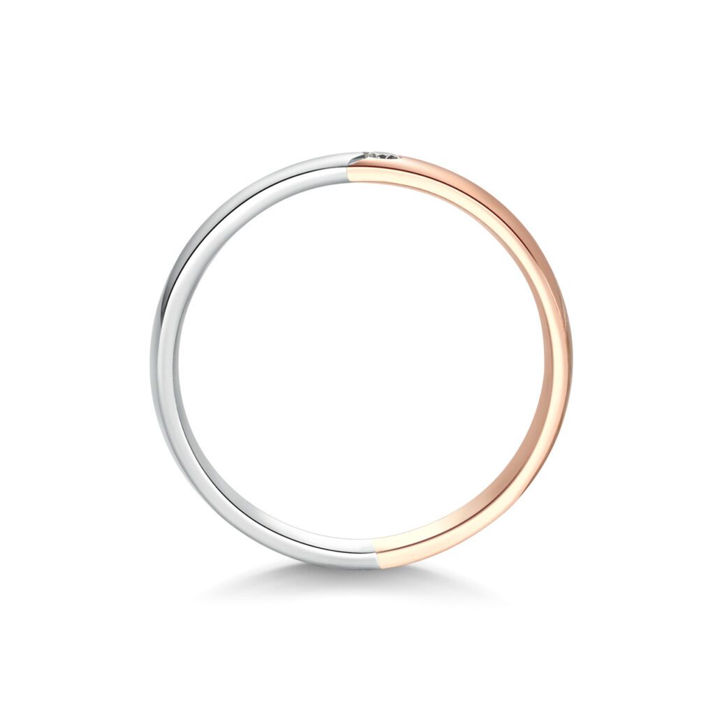 Jade – Flerfärgade ringar i 9k Roséguld