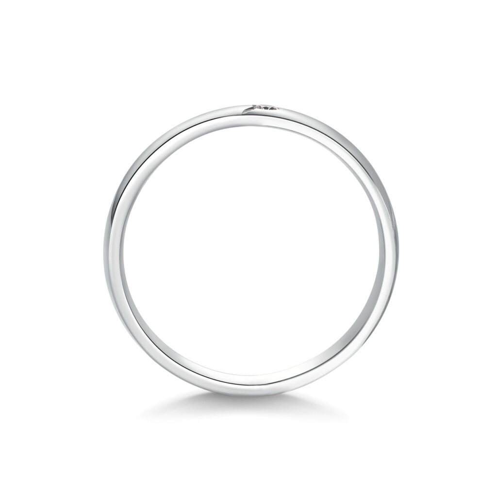 Jade – Flerfärgade ringar i 14k Vitguld