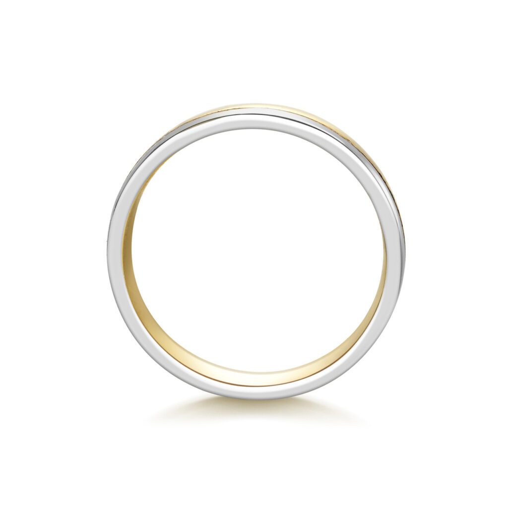 Johnny – Flerfärgad Ring i 14k Gulguld