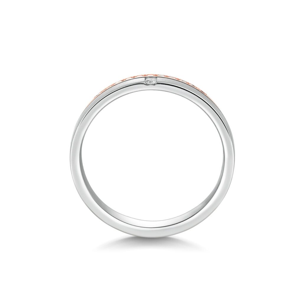 Marisol – Flerfärgade ringar i 18k Roséguld