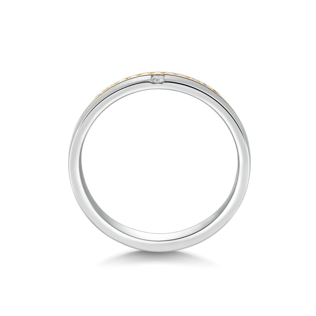 Marisol – Flerfärgade ringar i 14k Gulguld