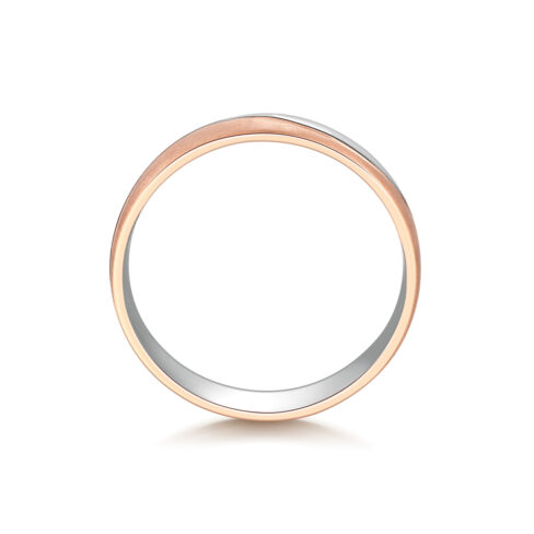 Oskar – Flerfärgade ringar i 9k Roséguld - Bild 2