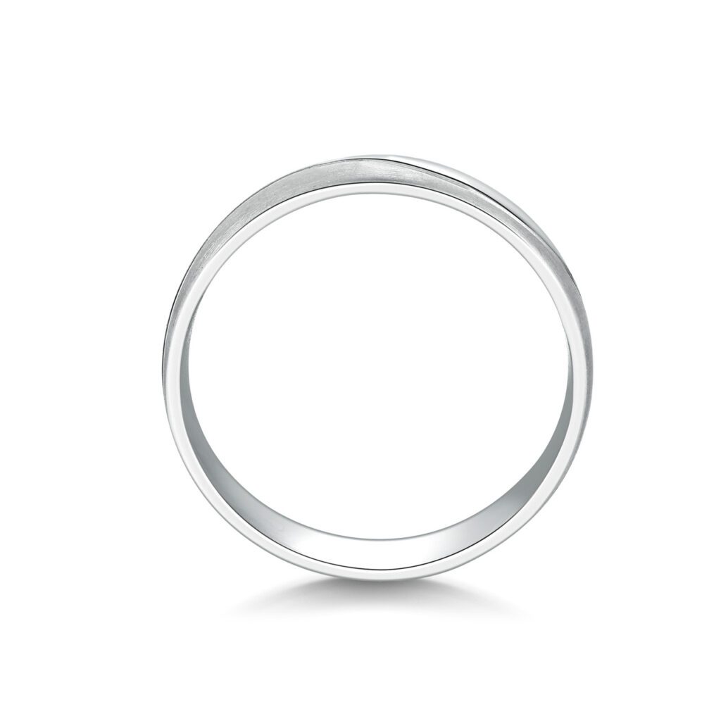 Oskar – Flerfärgad Ring i 9k Vitguld