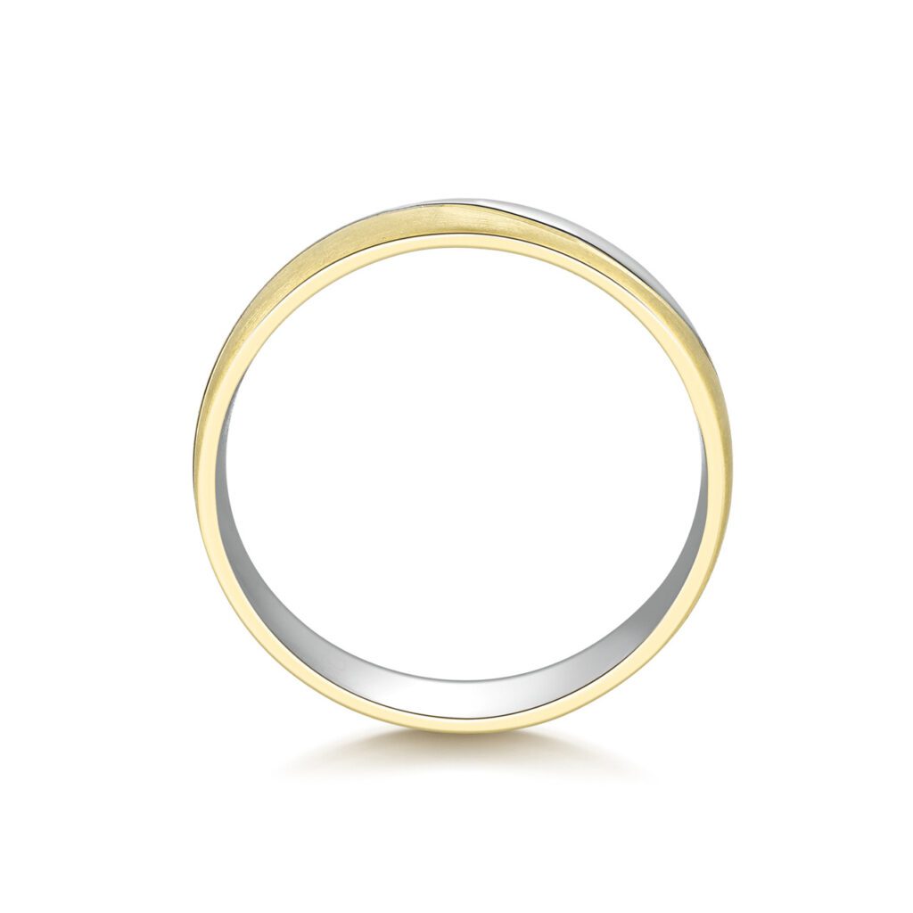 Oskar – Flerfärgad Ring i 18k Gulguld