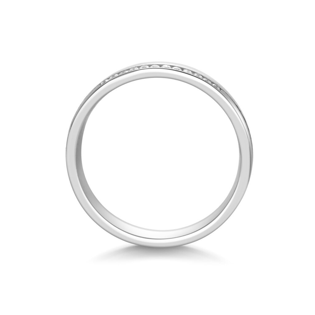 Remi – Flerfärgade ringar i 18k Vitguld