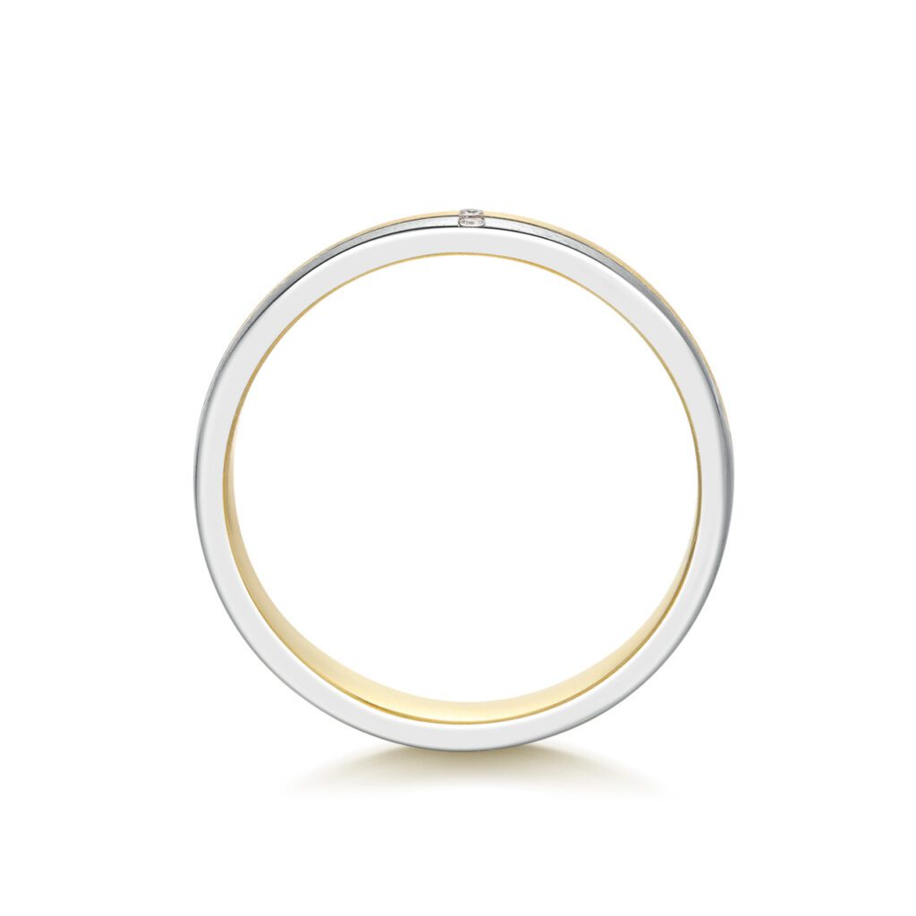 Salma – Flerfärgade ringar i 14k Gulguld