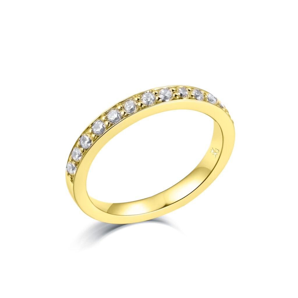 Signa 0.325 – Elegant Halvallians i 18k Gulguld