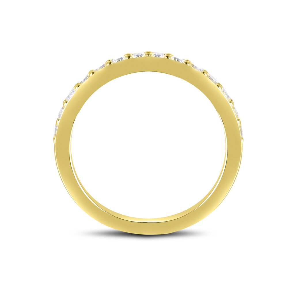 Signa 0.325 – Elegant Halvallians i 18k Gulguld
