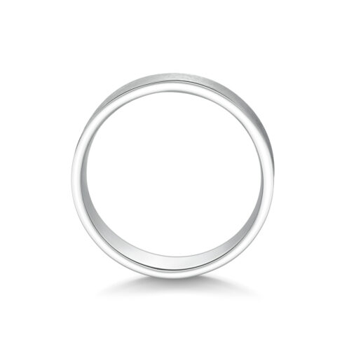 Stormi – Slät ring i 18k Vitguld - Bild 2