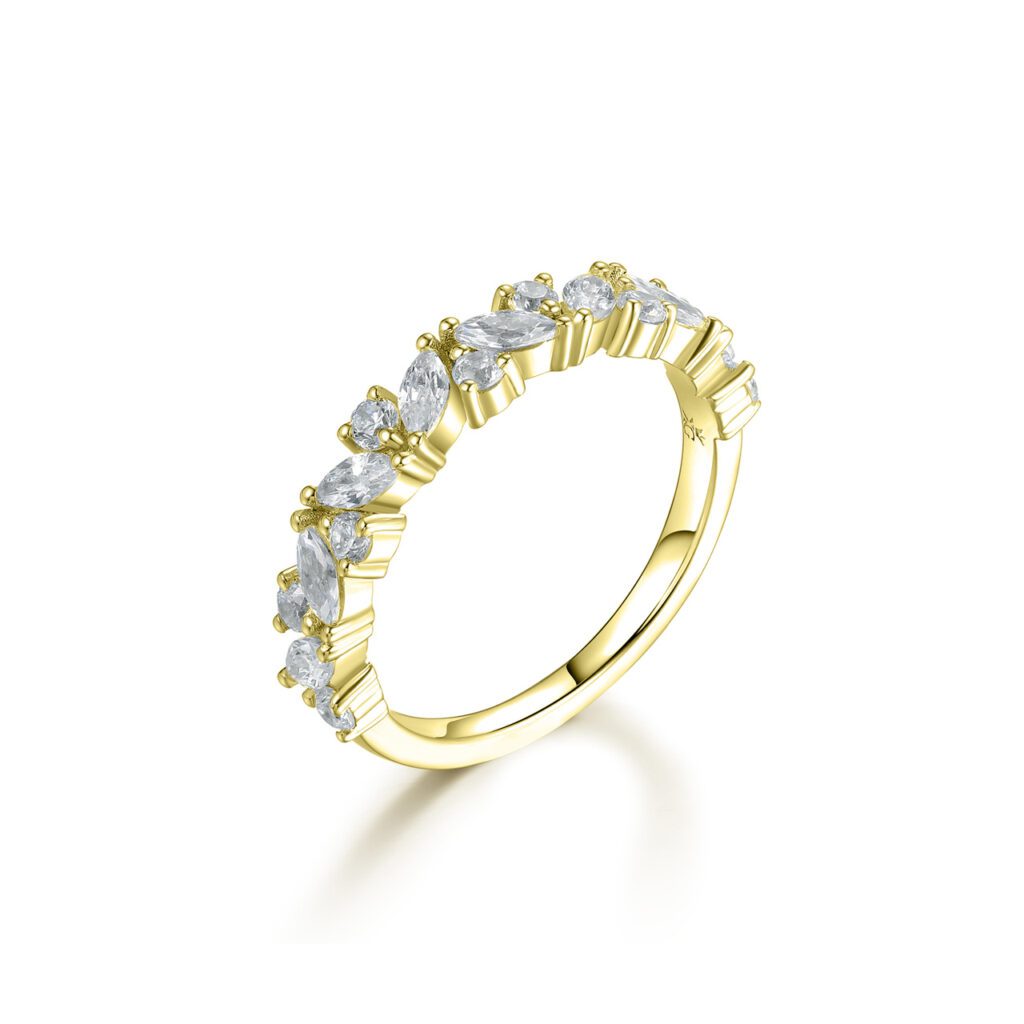 Dream 1.07 carat – Elegant Halvallians i 18k Gulguld