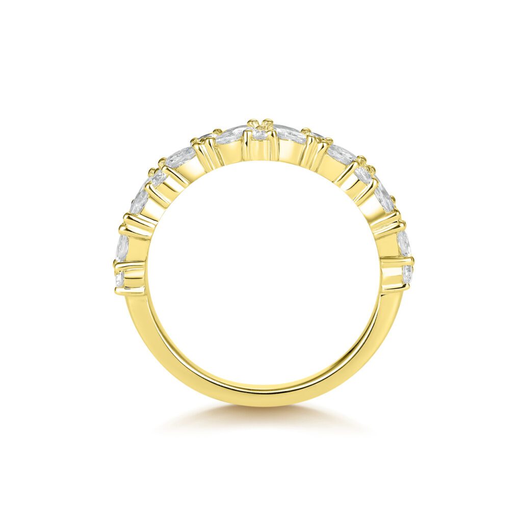 Dream 1.07 carat – Elegant Halvallians i 18k Gulguld