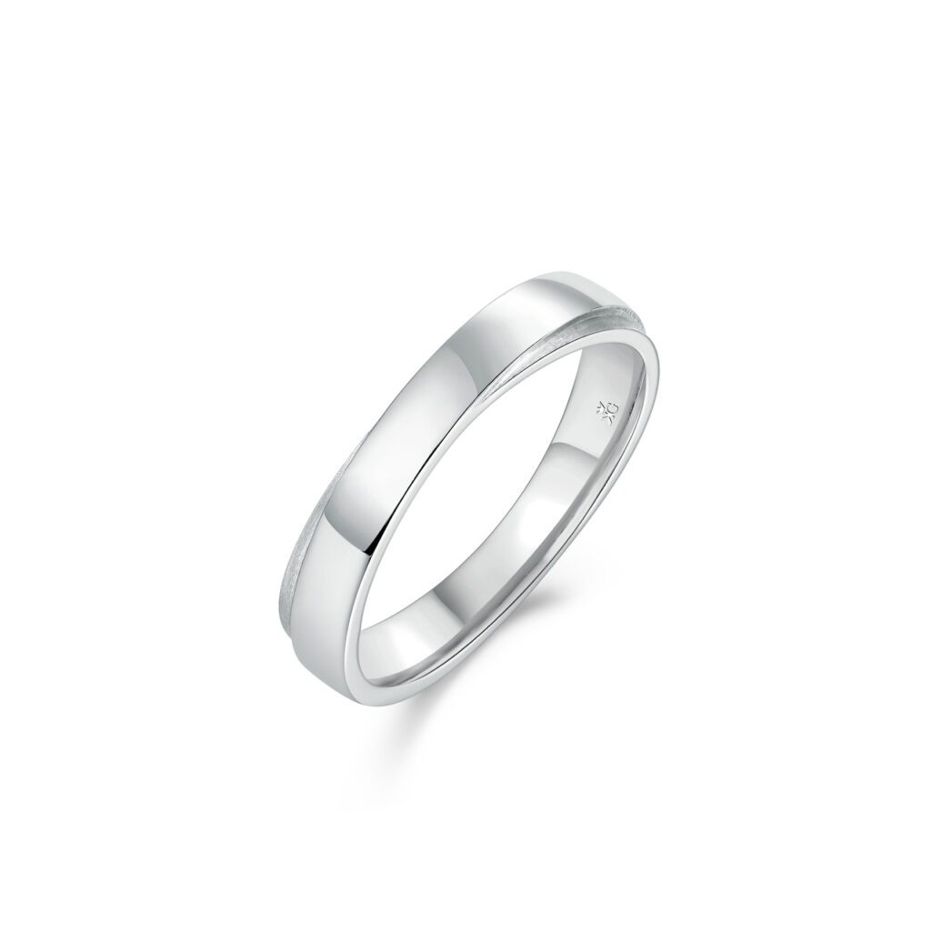 Edward – Unik ring i 18k Vitguld