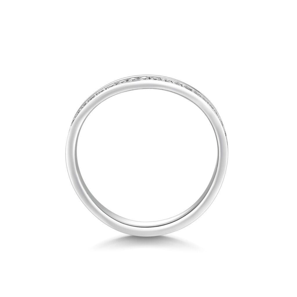 Elia – Unik ring i 14k Vitguld