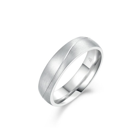 Erik – Unik ring i  18k Vitguld