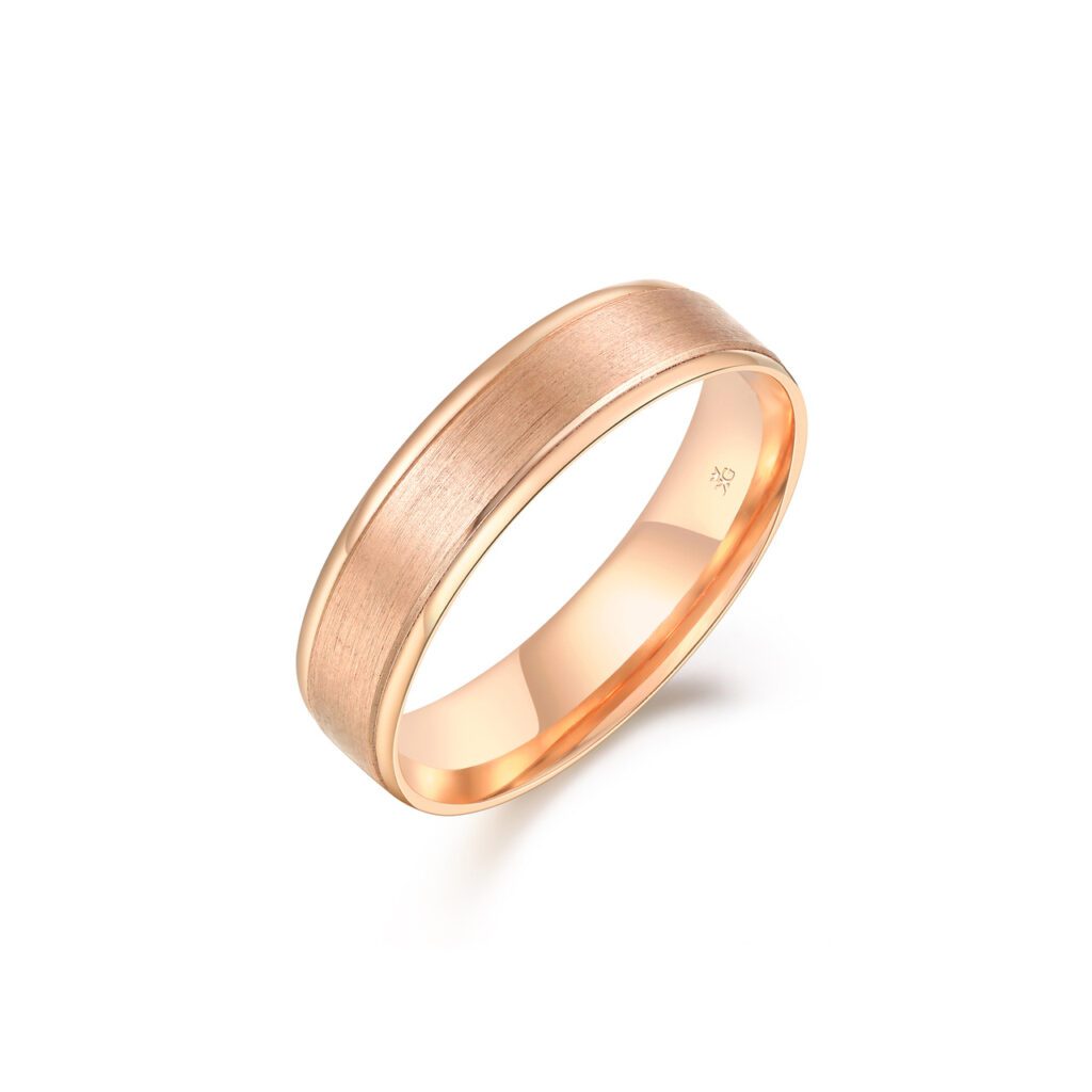 Leif – Unik ring i 18k Roséguld