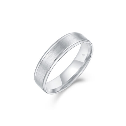 Leif – Unik ring i  9k Vitguld