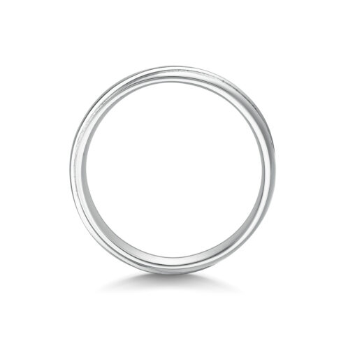 Matt – Unik ring i  9k Vitguld - Bild 2