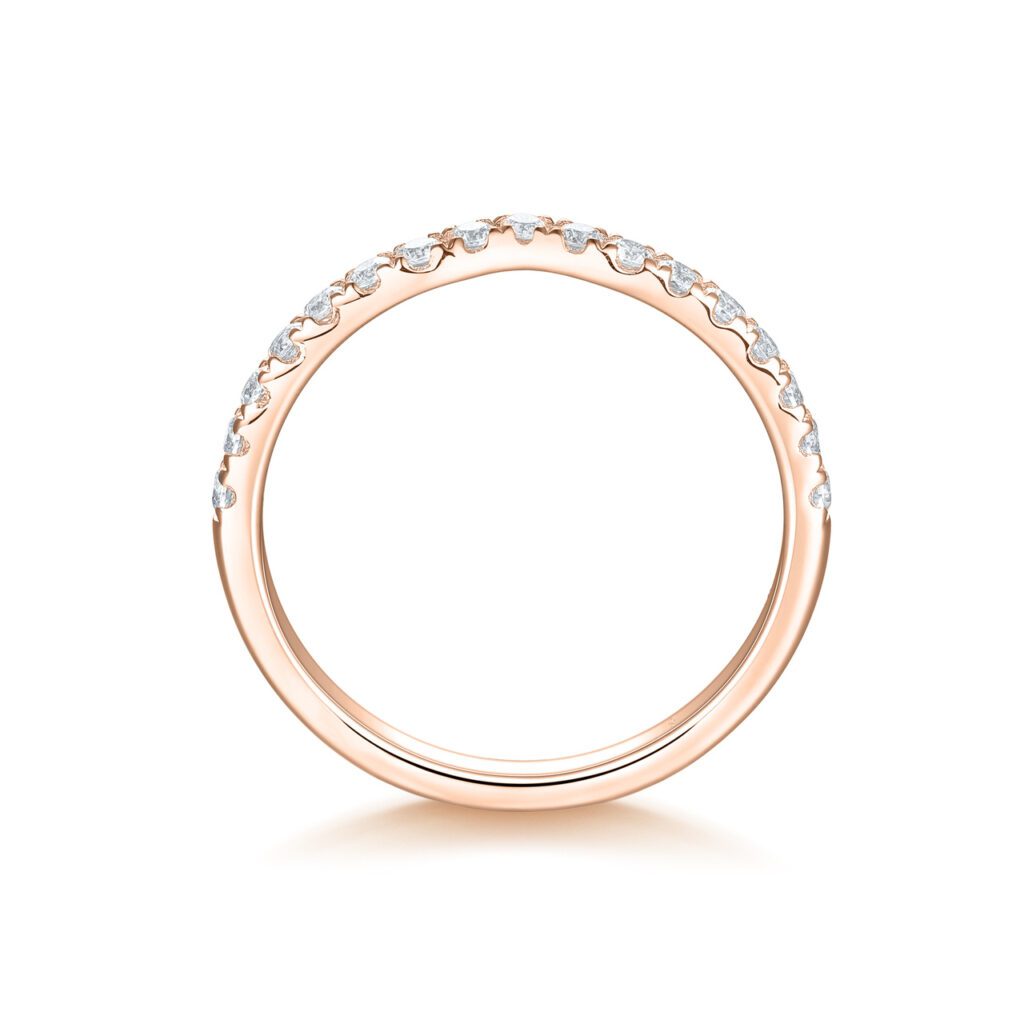 Nova – Pusselring med Diamanter i 18k Roséguld