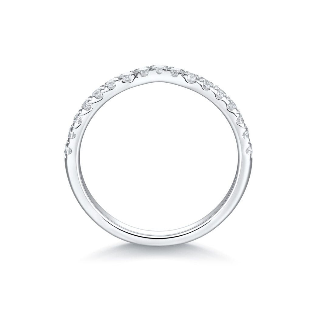 Nova – Pusselring med Diamanter i 950 Platina