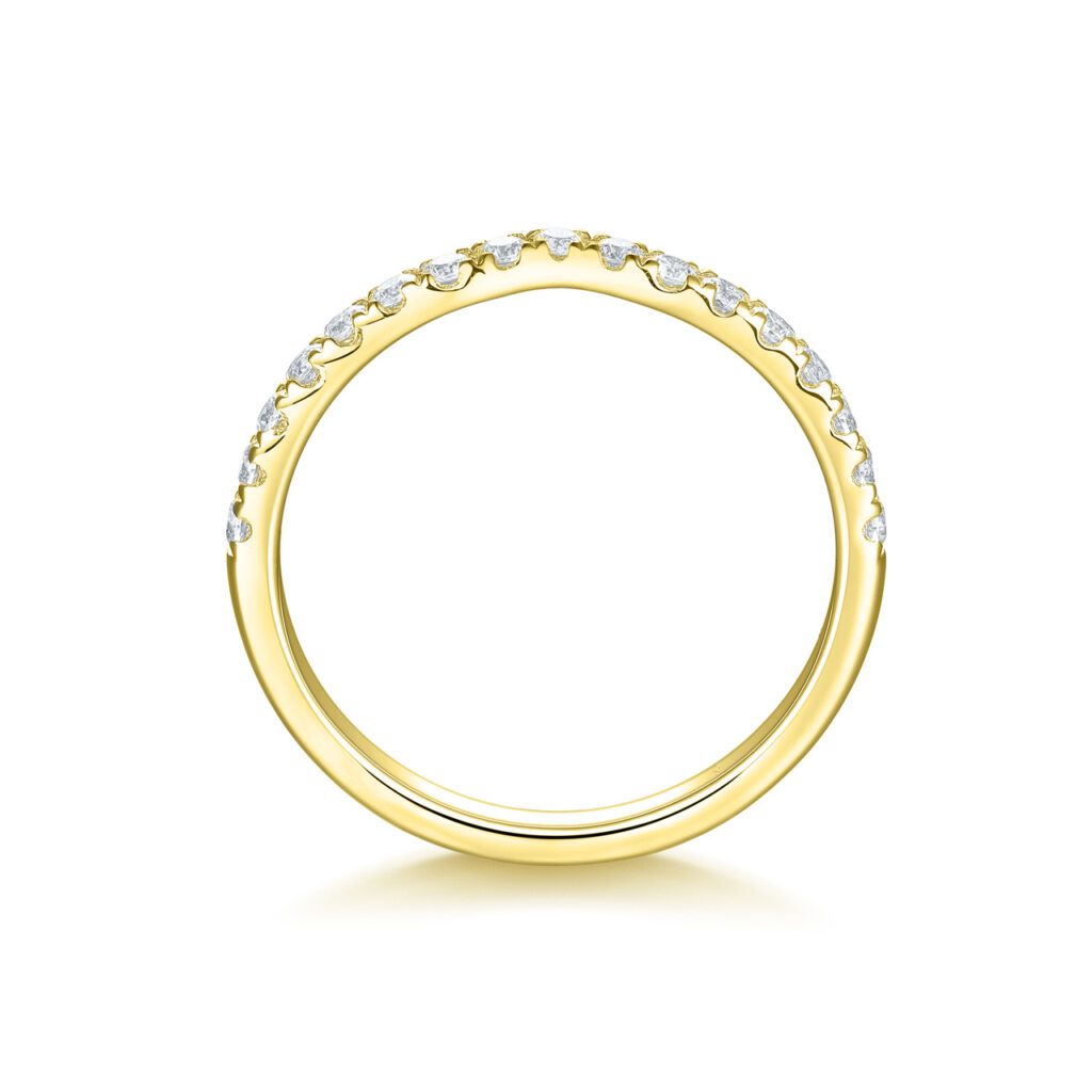 Nova – Pusselring med Diamanter i 18k Gulguld