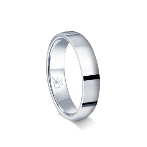 Oliver – Slät ring i 950 Platina - Bild 2