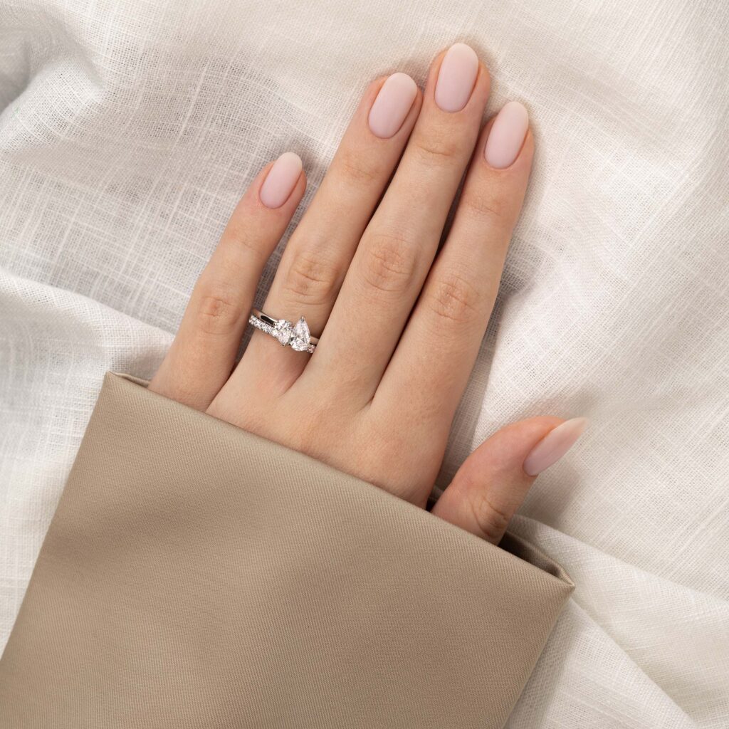 Marielle – Toi et Moi ring i 18k Gulguld