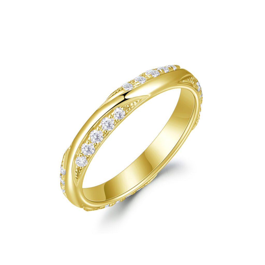 Maleah 0.42 ct – Unik Ring i 18k Gulguld