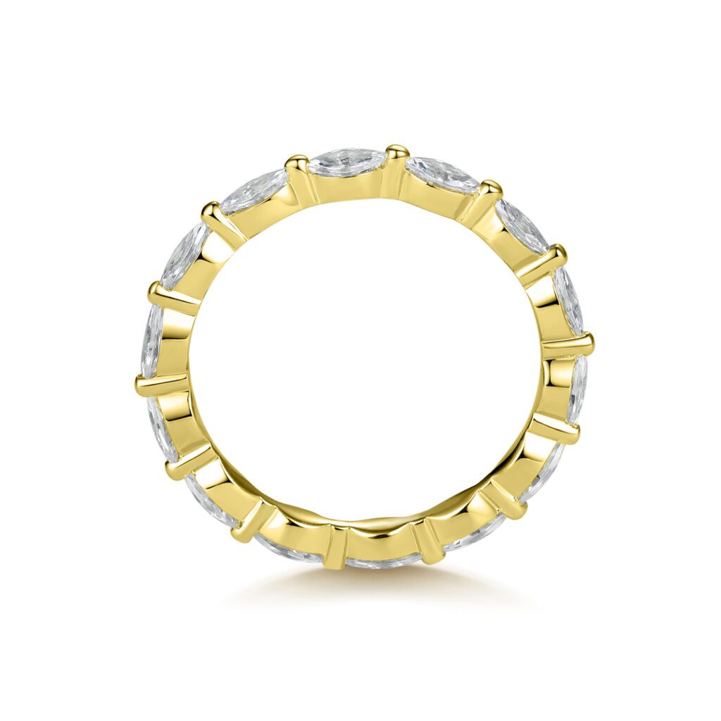 Adalaine 1.4 carat – Elegant Helallians Ring i 18k Gulguld